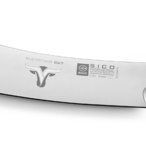 FACA CHEFE elevating cut curva VERMELHO (1) 30 cm INOX SIC