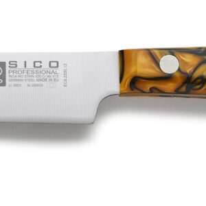 FACA p/BIFE elevating cut LARANJA (cx6) 13 cm INOX SIC