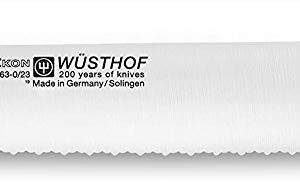 FACA c/SERRA DUPLA classic ikon BRANCO (1) 23 cm INOX WTF